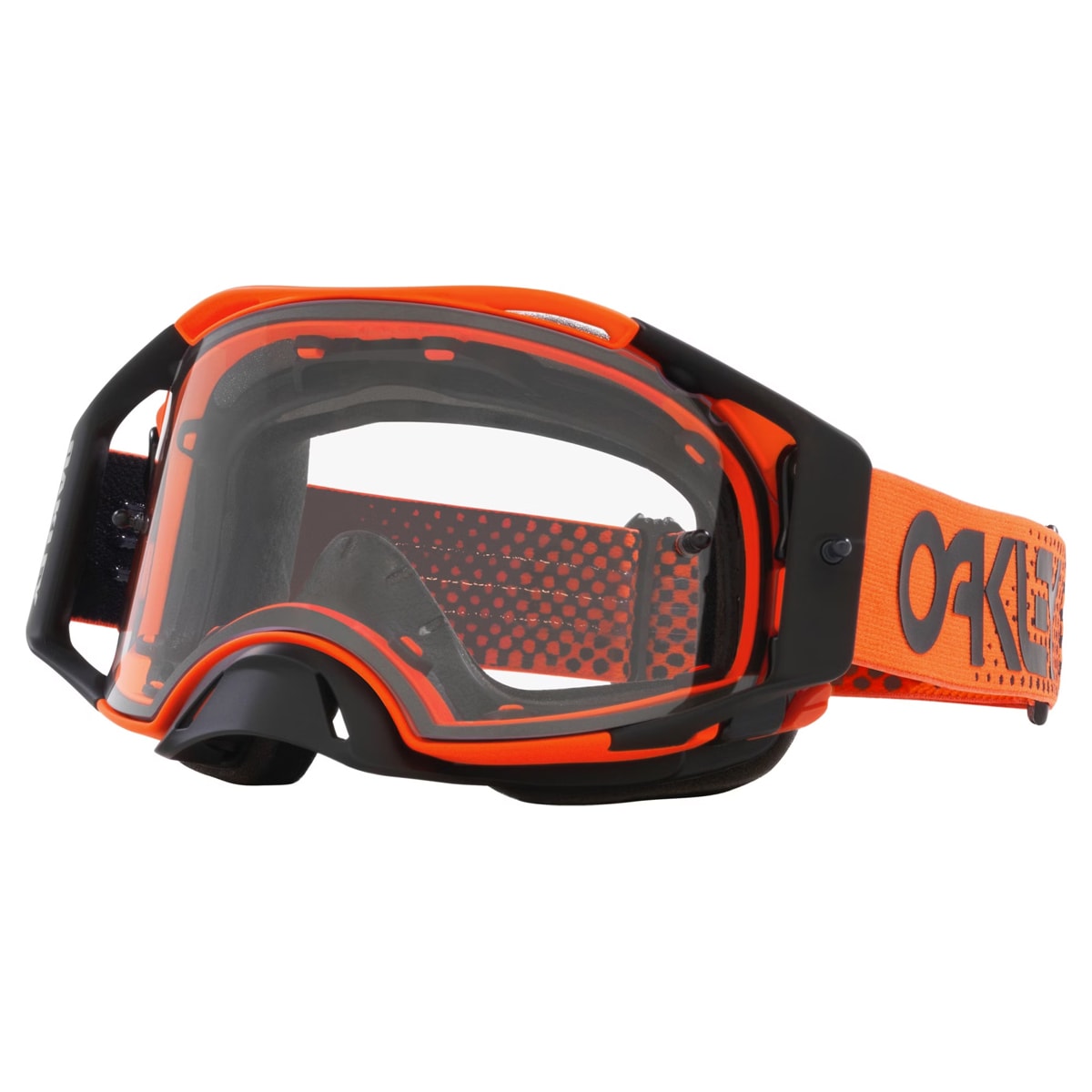 Óculos Oakley Airbrake MX Orange Laranja Preto
