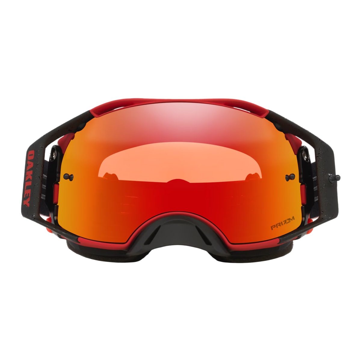 Segunda imagem do produto Óculos Oakley Airbrake MX Red Motion Prizm Espelhado Preto Vermelho