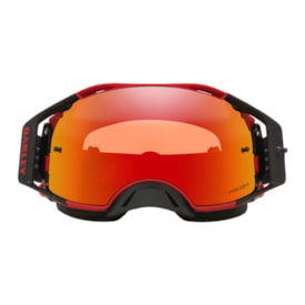 Segunda imagem do produto Óculos Oakley Airbrake MX Red Motion Prizm Espelhado Preto Vermelho