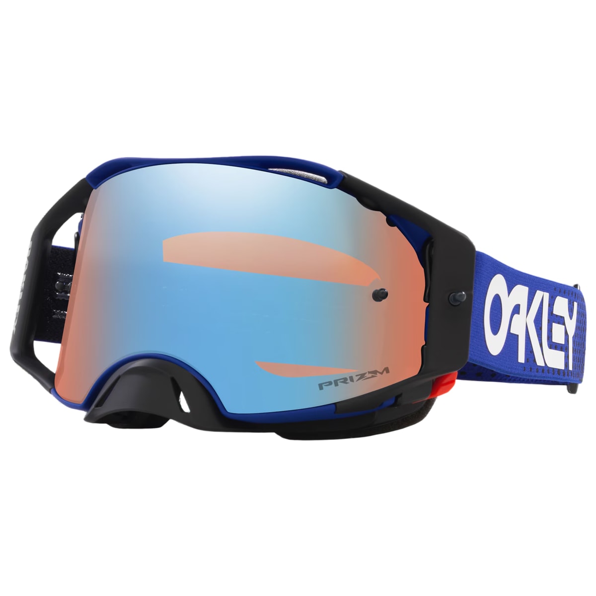 Óculos Oakley Airbrake MX Sapphire Prizm Espelhado Azul Preto