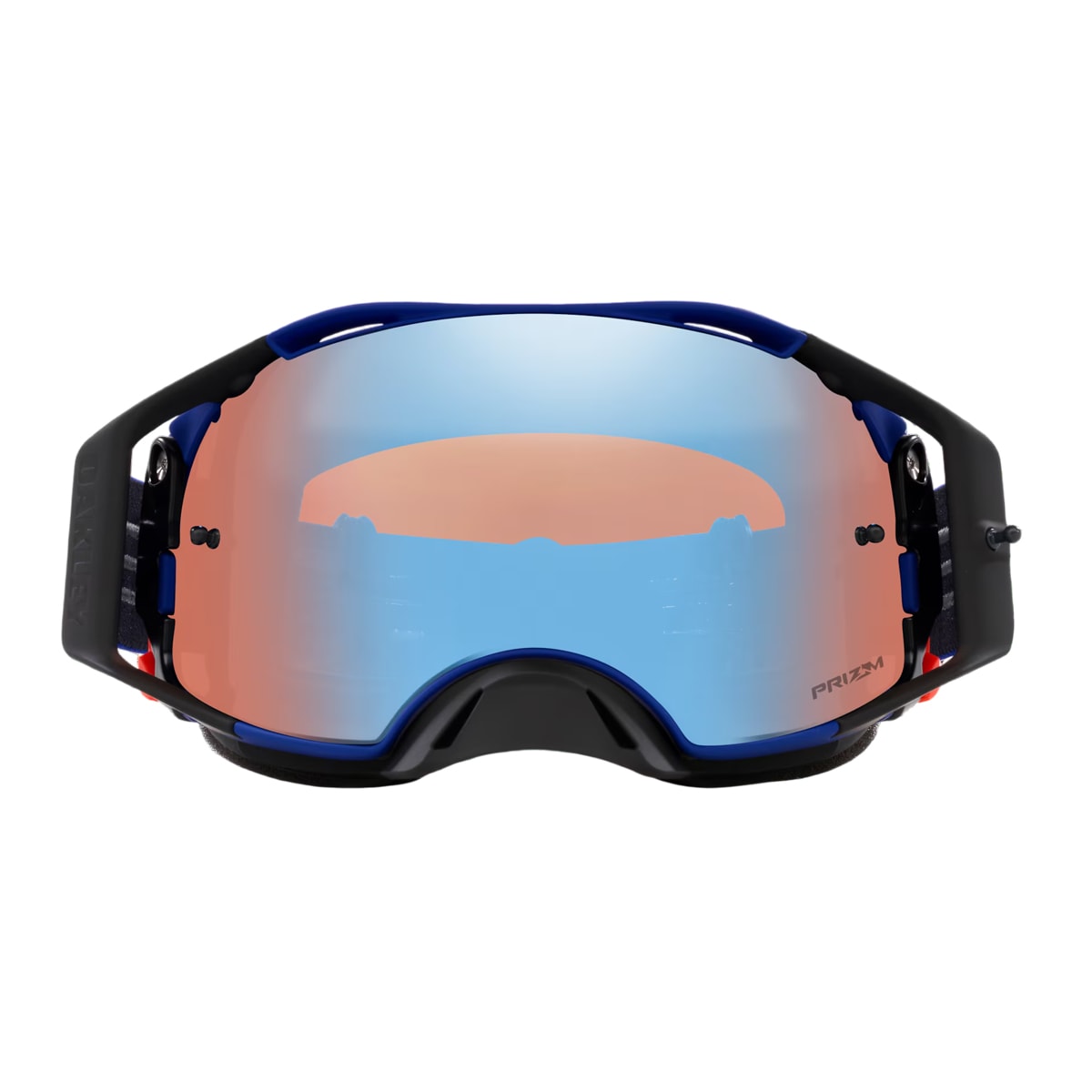Segunda imagem do produto Óculos Oakley Airbrake MX Sapphire Prizm Espelhado Azul Preto