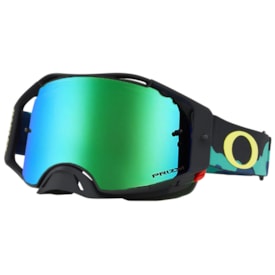 Óculos Oakley Airbrake Mx Tomac Signature Jade Verde Azul