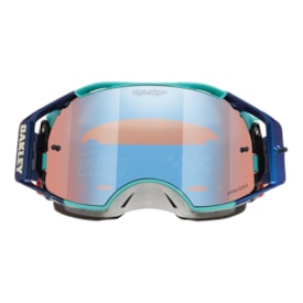 Segunda imagem do produto Óculos Oakley Airbrake MX Troy Lee Designs Blue Sapphire Prizm Espelhado