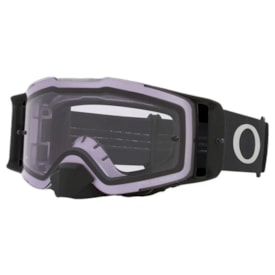 Óculos Oakley Airbrake MX Tuff Blocks Gunmetal Low Light Preto