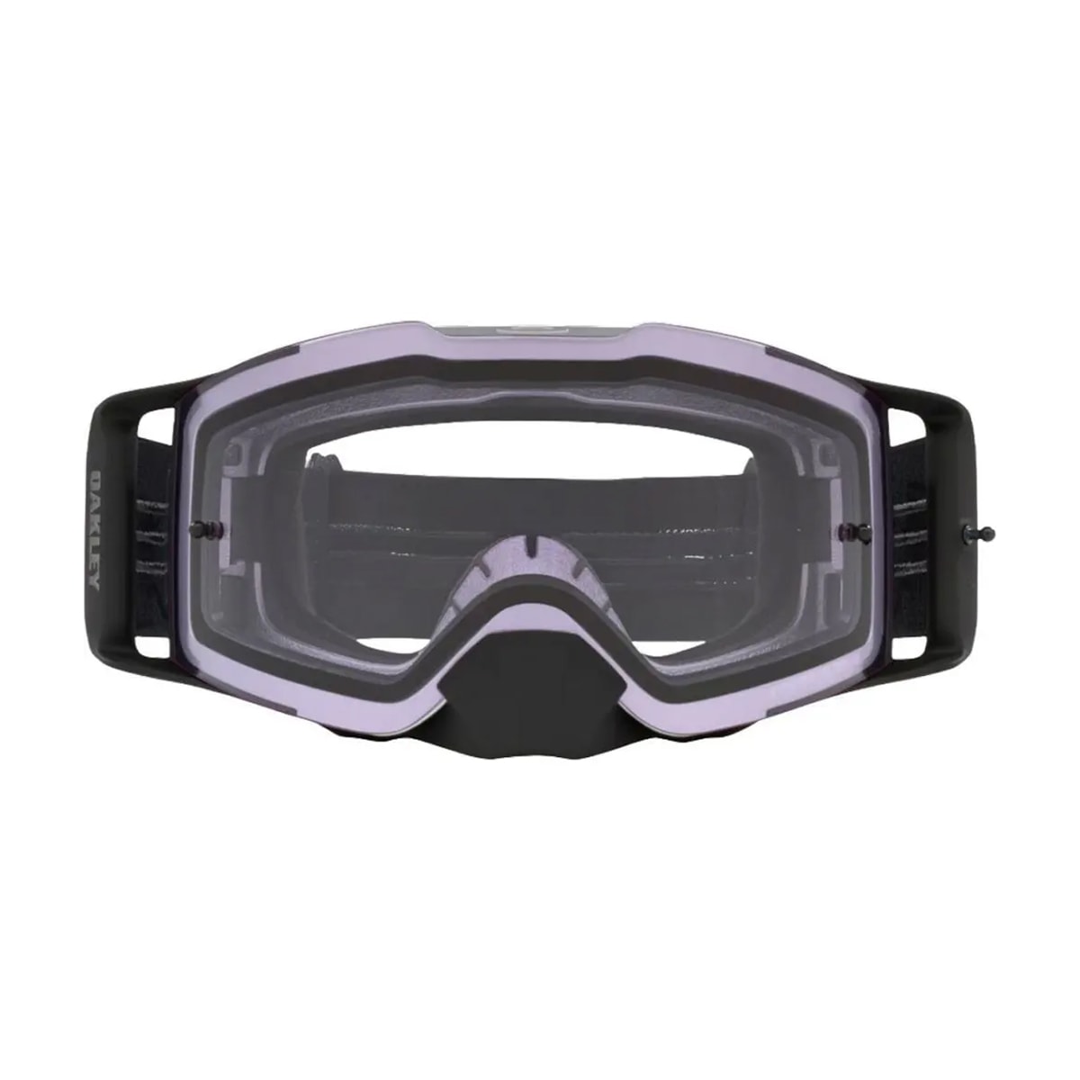 Segunda imagem do produto Óculos Oakley Airbrake MX Tuff Blocks Gunmetal Low Light Preto
