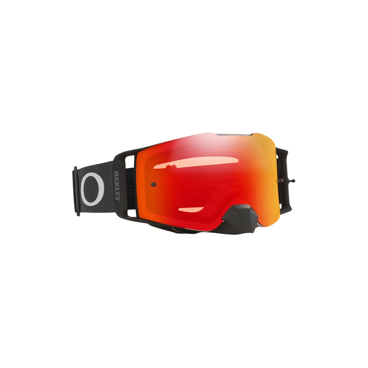 Segunda imagem do produto Óculos Oakley Front Line Espelhado Tuff Blocks Black Gunmetal Vermelho