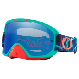 Óculos Oakley O-Frame 2.0 Pro MTB Troy Lee Designs Blue Webstar Azul