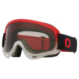 Óculos Oakley O-Frame MX Team Red Fumê Vermelho Cinza