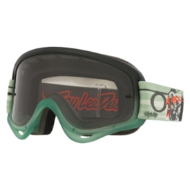 Óculos Oakley O-Frame MX Troy Lee Designs Tribe Fumê Verde