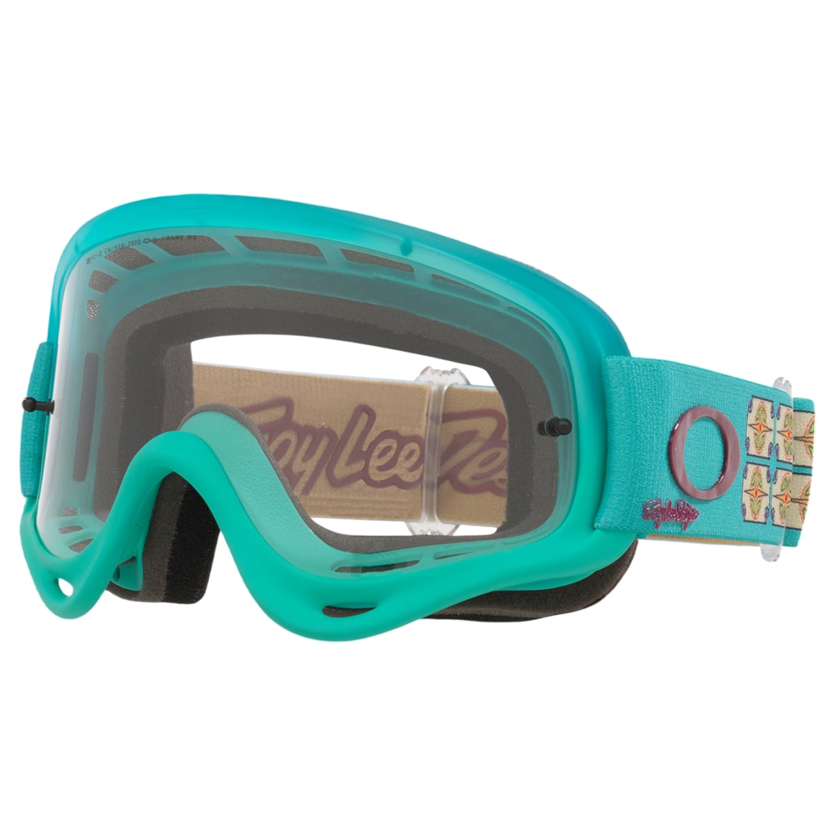 Óculos Oakley O-Frame MX Troy Lee Desings Falcon Aqua