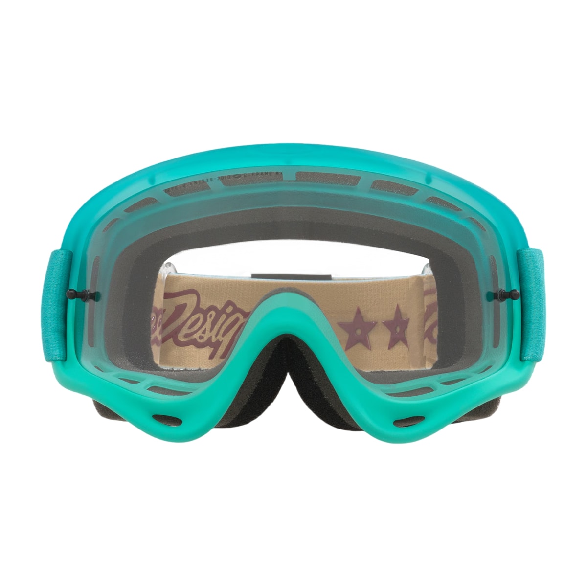 Segunda imagem do produto Óculos Oakley O-Frame MX Troy Lee Desings Falcon Aqua