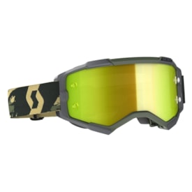 Óculos Scott Fury Camo Amarelo