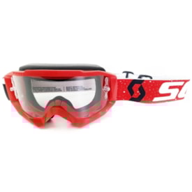 Óculos Scott Hustle X Mx Vermelho Branco