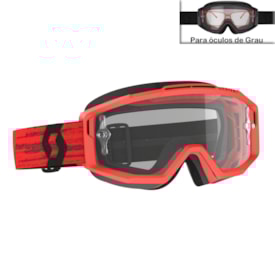 Óculos Scott Split Otg Vermelho Preto