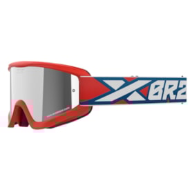 Óculos X-brand Flat-out Vermelho Fume