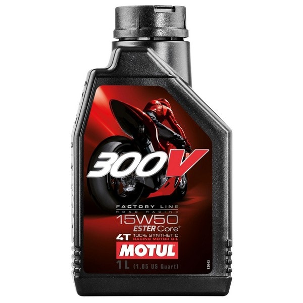 Óleo Motul 300V 100% Sintético 15W50 4 Tempos