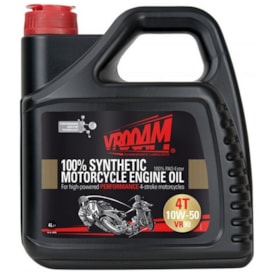 Óleo Vrooam Vr90 10w-50 100% Sintético 4 Litros