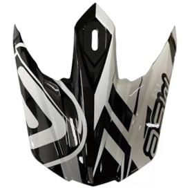 Pala Capacete Motocross Asw Image Crossover ST Cinza