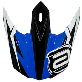 Pala Capacete Motocross Asw Image Race Azul