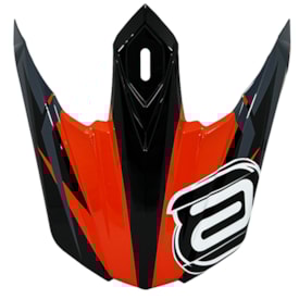 Pala Capacete Motocross Asw Image Race Laranja