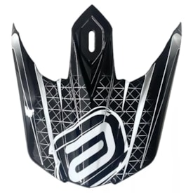 Pala Capacete Motocross Asw Podium Race ST Preto