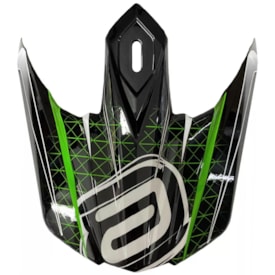 Pala Capacete Motocross Asw Podium Race ST Verde