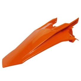 Paralama Traseiro Ktm 125 - 250 - 300 Exc 17/19 Amx Laranja