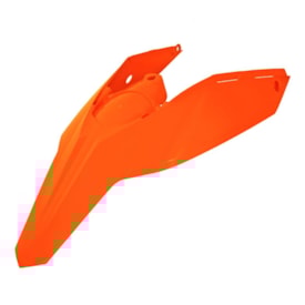 Paralama Traseiro Ktm Exc 08/11 - Excf 08/11 Racetech Laranja