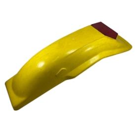 Paralama Traseiro Universal Enduro Polisport Amarelo