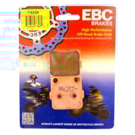 Segunda imagem do produto Pastilha de Freio Dianteira Crf 150r 07/22 - Cr 80 86/02 - Cr 85 03/07 Ebc