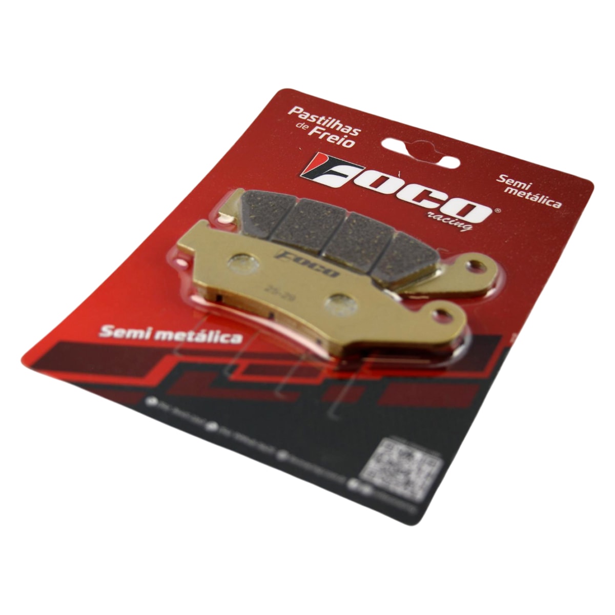 Segunda imagem do produto Pastilha de Freio Dianteira Kx 125 89/08 - Kx 250 94/08 Semi-Metálica Foco Racing