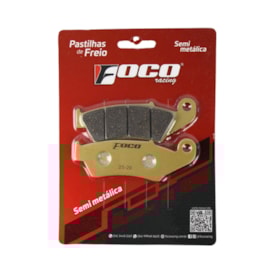 Pastilha de Freio Dianteira Yzf 250 01/06 - Yzf 450 03/07 Semi-Metálica Foco Racing