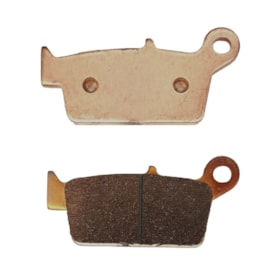 Segunda imagem do produto Pastilha de Freio Traseira Cr 125 - Cr 250 87/01 - Yz 125 - Yz 250 98/02 - Drz 400 Mold Mix