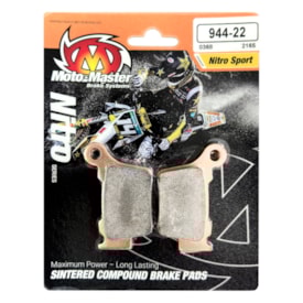 Segunda imagem do produto Pastilha de Freio Traseira Ktm 125 250 300 350 450 Sx Sxf Sinterizada Moto Master