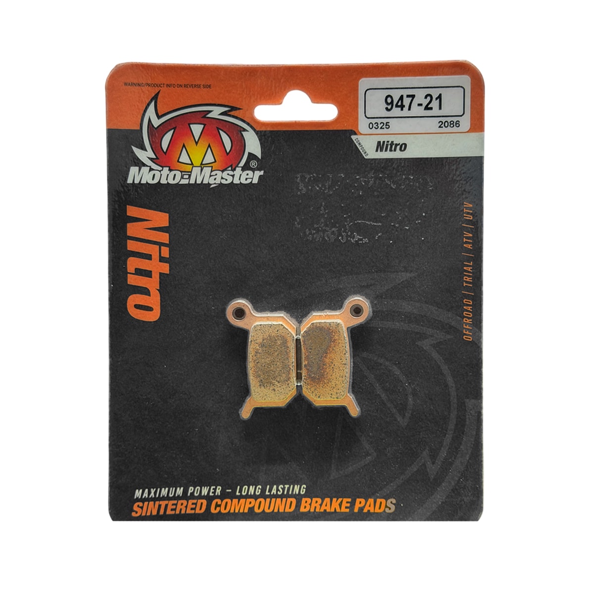 Segunda imagem do produto Pastilha de Freio Traseira Ktm 50 Sx 02/23 Moto Master Nitro Sinterizada
