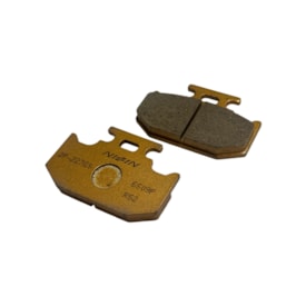 Segunda imagem do produto Pastilha de Freio Traseira Kx 125 89/94 - Kx 250 89/94 Nissin Semi-Metálica