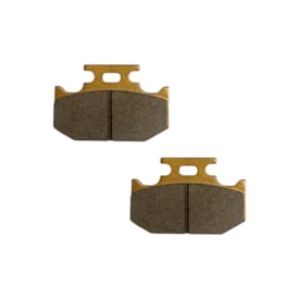 Pastilha de Freio Traseira Kx 125 89/94 - Kx 250 89/94 Nissin Semi-Metálica