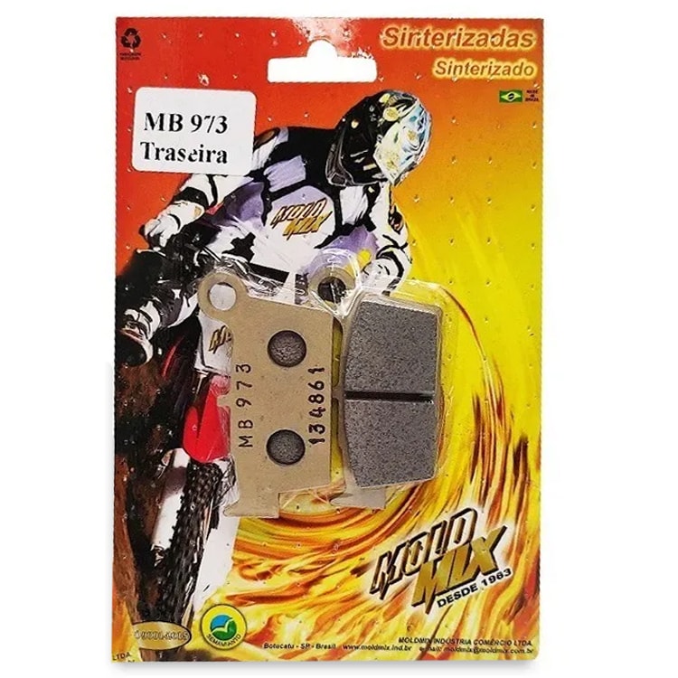 Pastilha de Freio Traseira Kxf 250 - Kxf 450 - Klx 450 Mold Mix