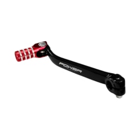 Segunda imagem do produto Pedal de Câmbio Crf 230 - Crf 250f Longo Power Mx Preto Vermelho
