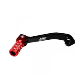 Pedal de Câmbio Crf 230 Short Br Parts Preto Vermelho