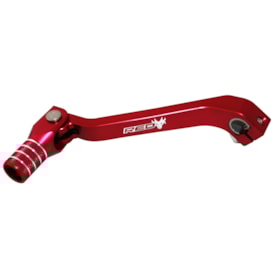 Pedal de Câmbio Crf 250f com Bucha Aço Red Dragon Vermelho