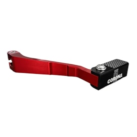 Segunda imagem do produto Pedal de Câmbio Crf 250f Corona Vermelho Preto