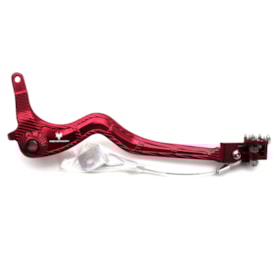 Pedal de Freio Crf 230 Red Dragon Vermelho