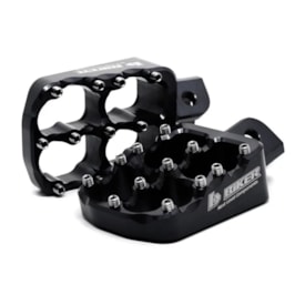 Pedaleira Alumínio Beta 2t - 4t Biker Preto