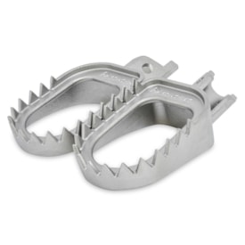 Segunda imagem do produto Pedaleira Beta 2T 20/22 - 4T 20/22 Biker Shark Inox Prata