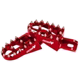 Pedaleira Crf 230 - Crf 250f Red Dragon Vermelho