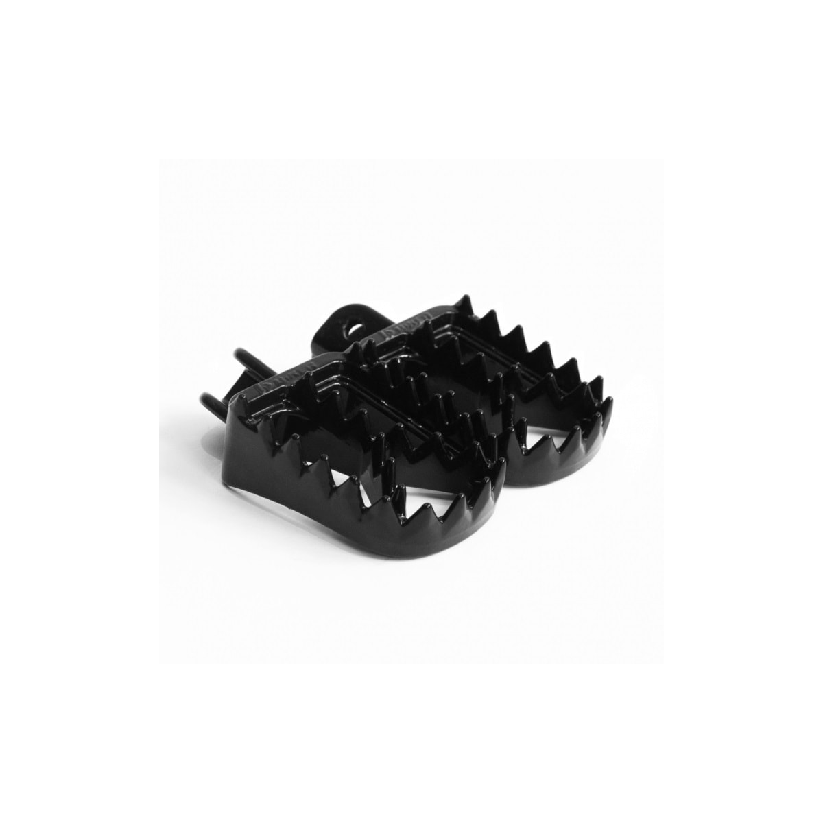 Pedaleira Crf 230 - Crf 250f T-Rex Preto Biker