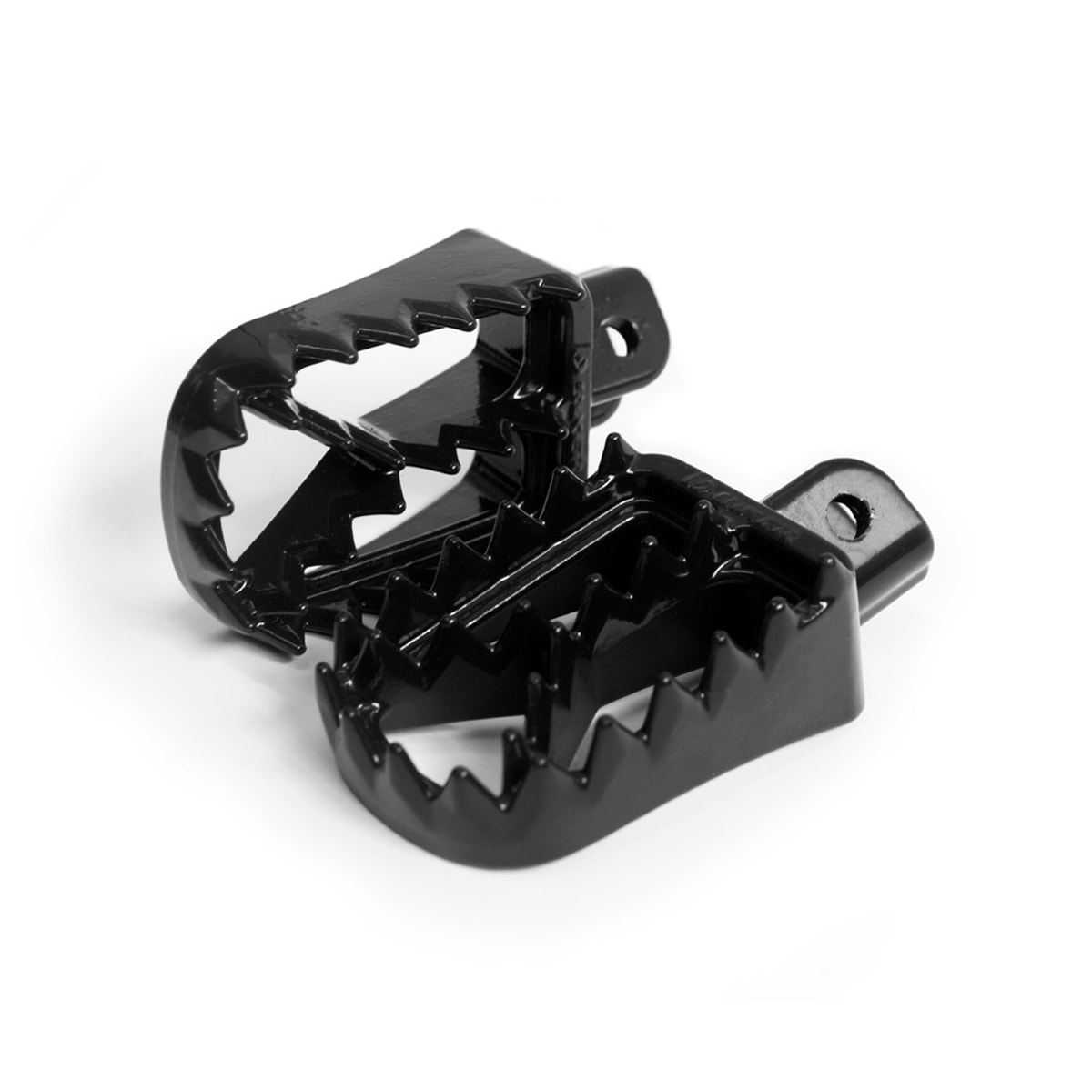 Pedaleira Crf 230 - Crf 250f T-Rex Preto Biker Inox