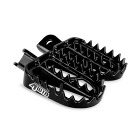 Pedaleira Crf 230f - Crf 250f 4win Hunter Inox Preto