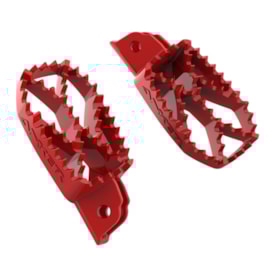 Pedaleira Crf 230f - Crf 250f Anker Inox Vermelho